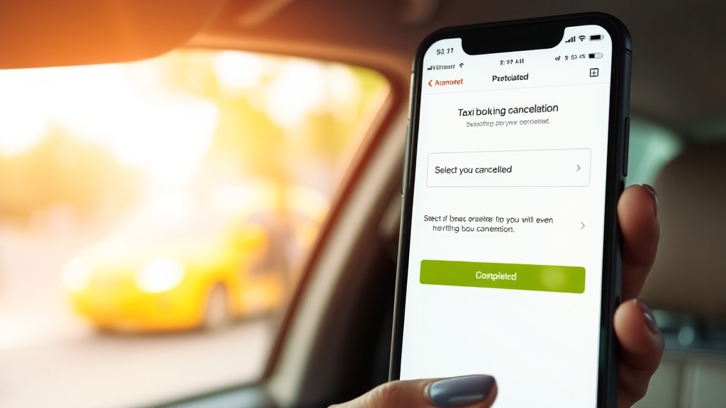 예약 취소, 간단하게 해결! (realistic 스타일)