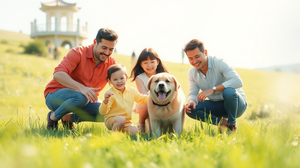 강원도, 대형견 숙소 추천 (watercolor 스타일)