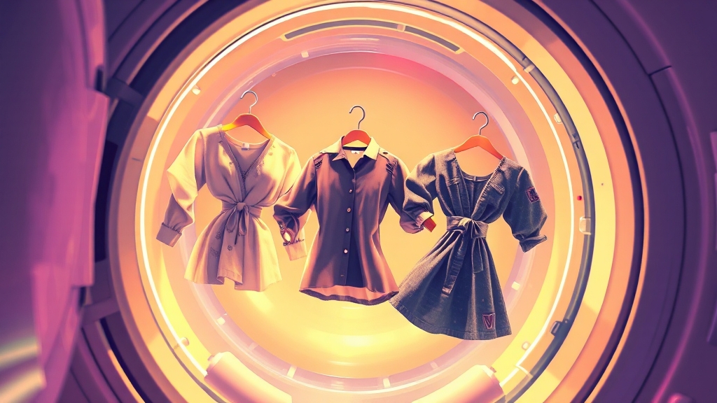 세탁물 균형 맞추는 방법 (illustration 스타일)