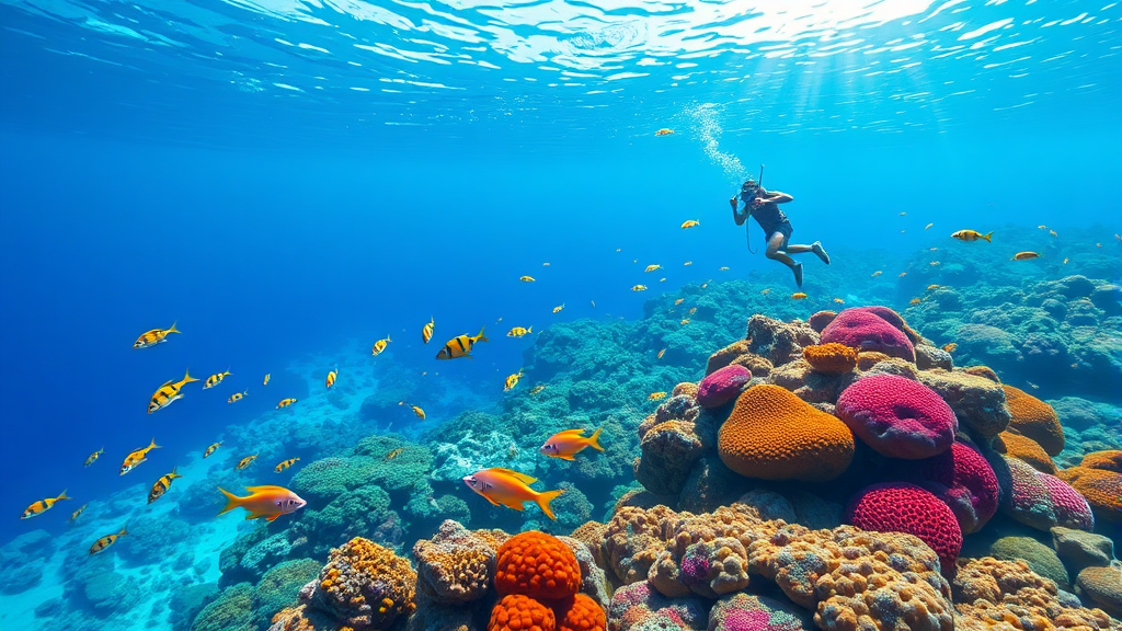 마나도 날씨와 여행 시기 (illustration 스타일)