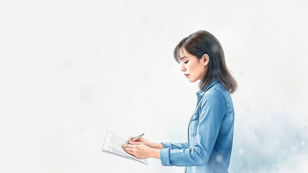 신청 자격, 꼼꼼하게 확인하세요! (watercolor 스타일)