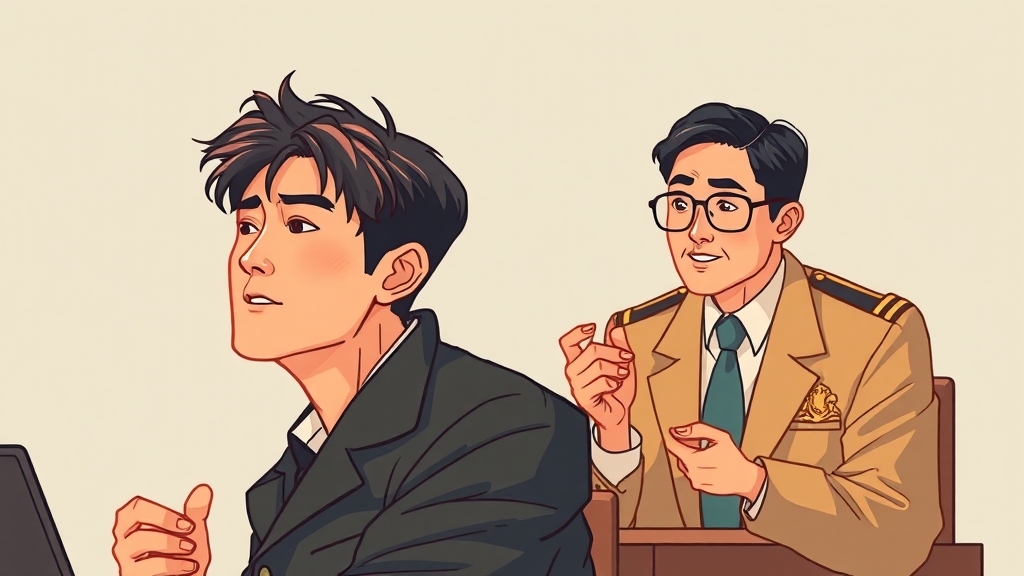 드라마 ‘김부장 이야기’ 개요 (illustration 스타일)