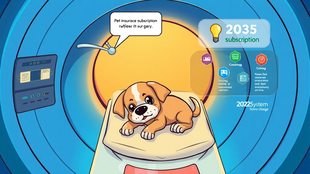 펫보험 가입 경험 및 보험금 청구 사례 (cartoon 스타일)