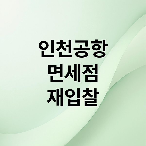 인천공항
면세점
재입찰 (인천공항 면세점 재입찰 임대료 인하)