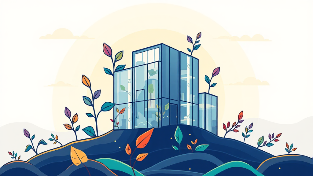 기관 수요예측 결과: 뜨거운 관심 속에 공모가 확정 (illustration 스타일)