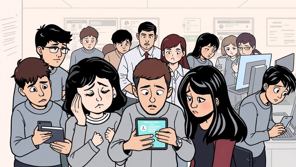 소액결제 피해 발생 시 대처 방법 (cartoon 스타일)