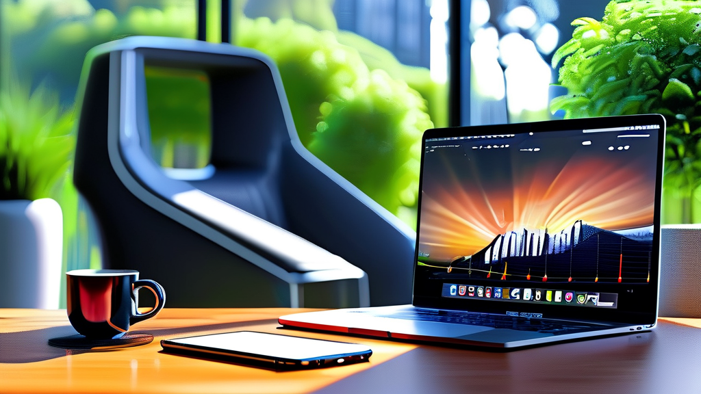 AI 에이전트 시대: 스스로 업무를 처리하는 AI (realistic 스타일)