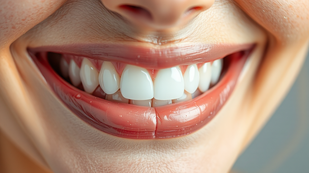 칸디데 미백 원리 & 주요 성분 (realistic 스타일)