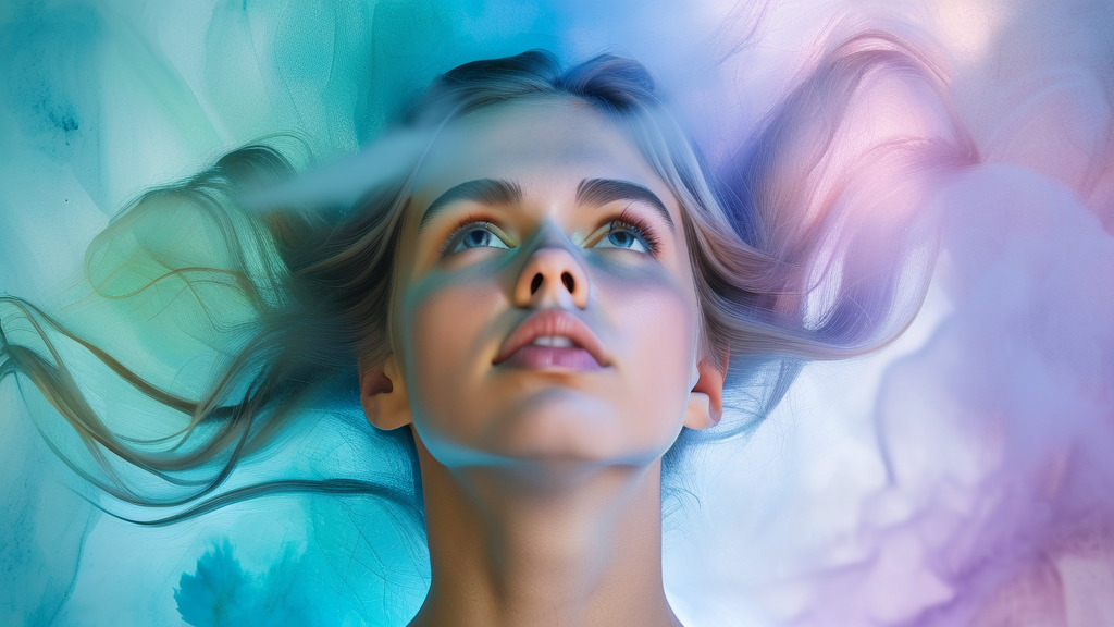 AI 주식 급락, 그 이유는 무엇인가? (watercolor 스타일)