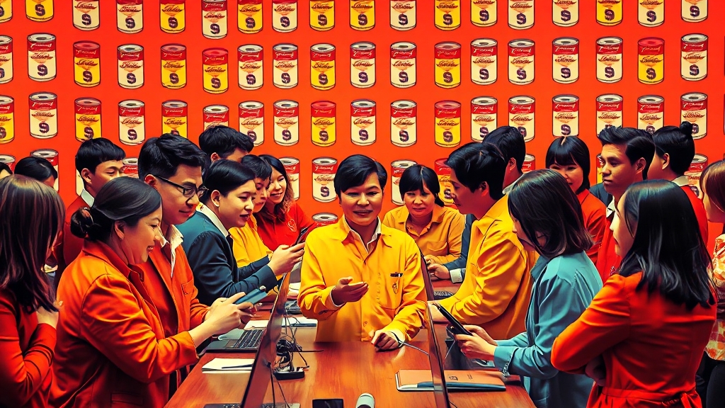 지원센터 역할과 중요성 (popart 스타일)