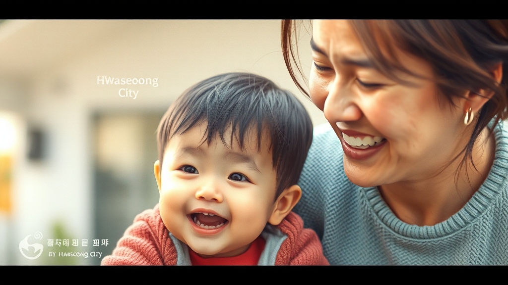 다자녀 가정을 위한 혜택 (watercolor 스타일)