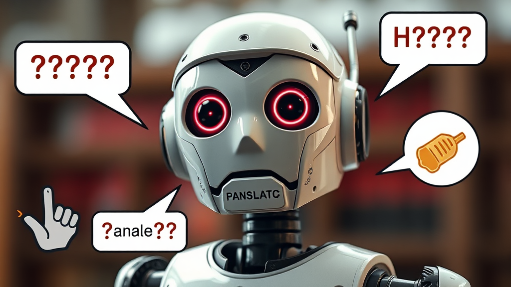 번역기, 맹신은 금물! (한계와 활용법) (realistic 스타일)