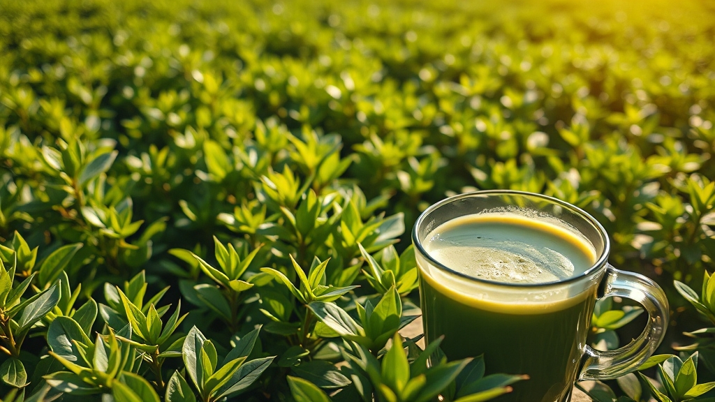 말차 선택 및 구매 가이드 (realistic 스타일)