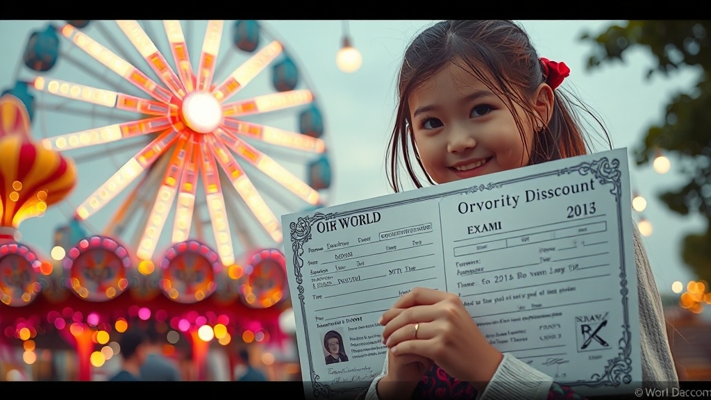 수험표 할인 적용 방법 (realistic 스타일)