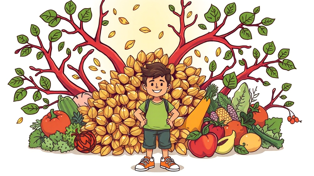 호로파의 놀라운 효능 (cartoon 스타일)