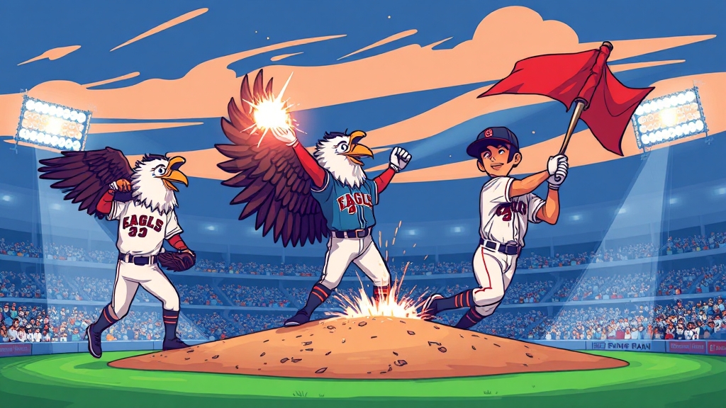 한화이글스 팀 전력 분석 (cartoon 스타일)