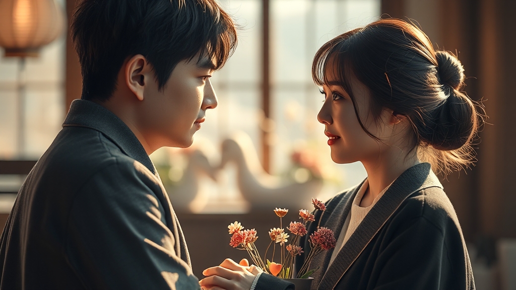 주요 등장인물 및 배우 (realistic 스타일)