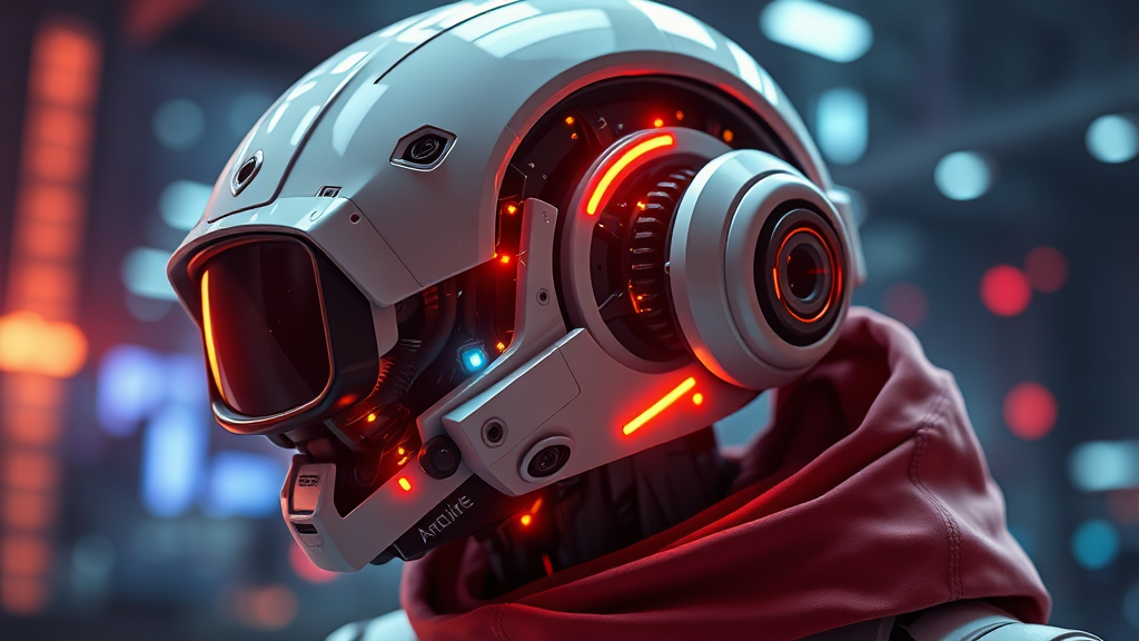 AI 자동화 시대, 일자리 지형 변화 (realistic 스타일)