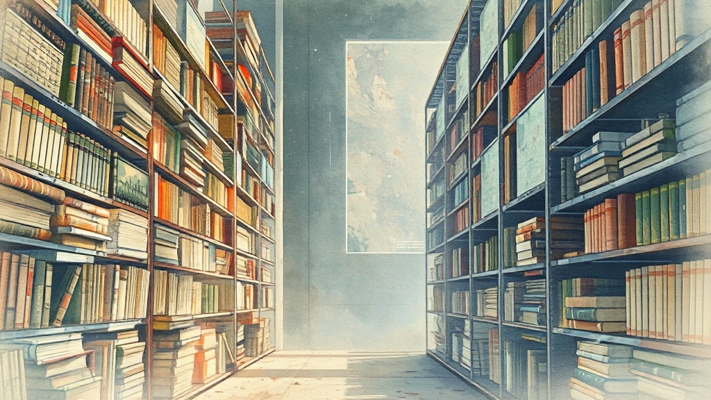 AI 시대, 인간성 재정의 (watercolor 스타일)