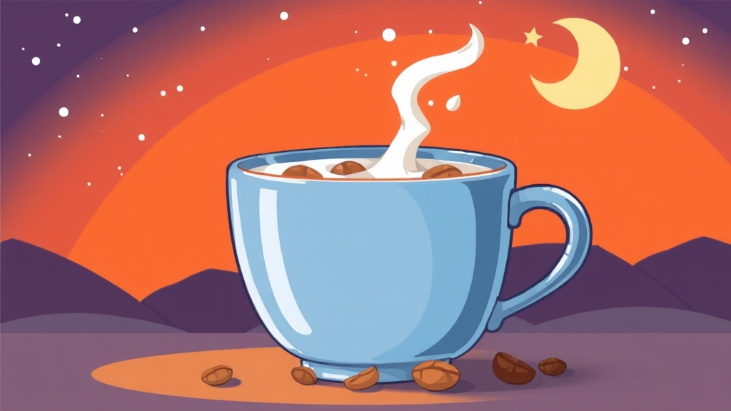 건강 야식, 왜 중요할까요? (cartoon 스타일)