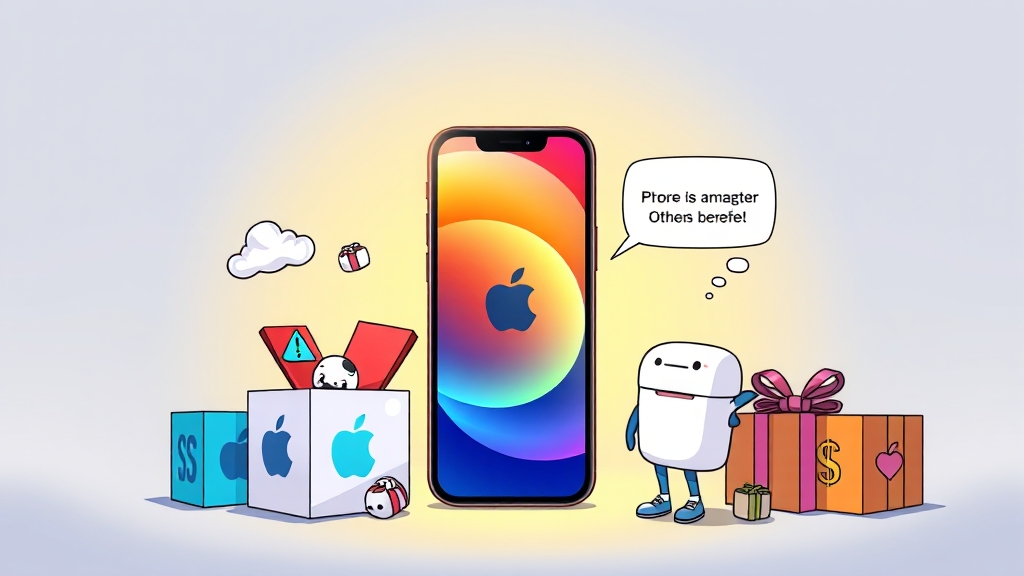 사전예약 혜택 및 통신사별 조건 비교 (cartoon 스타일)