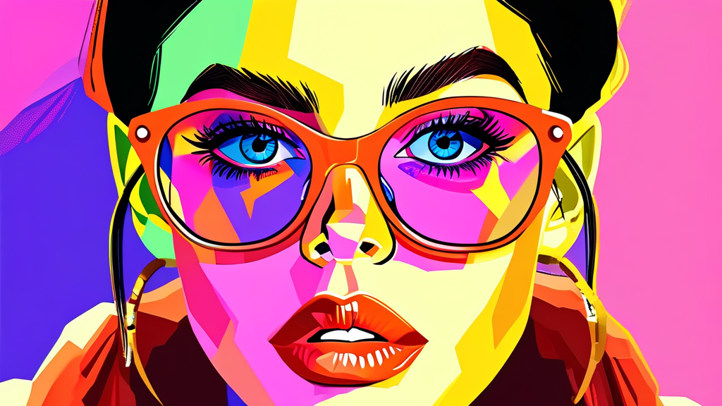 비문증 예방을 위한 생활 습관 (illustration 스타일)