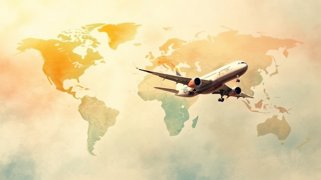 전환 없이 마일리지 활용법 (watercolor 스타일)