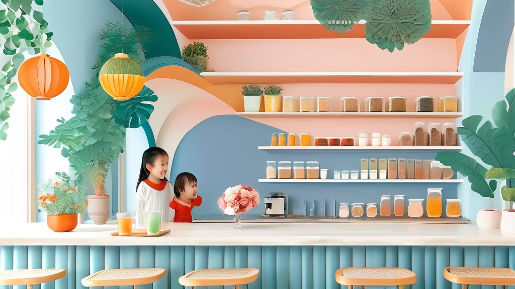 서울형 키즈카페, 우리 아이에게 딱 맞는 공간 찾기 (watercolor 스타일)