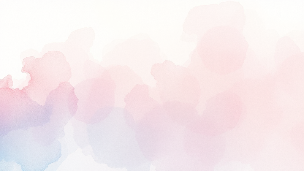 주요 서비스 안내 (watercolor 스타일)