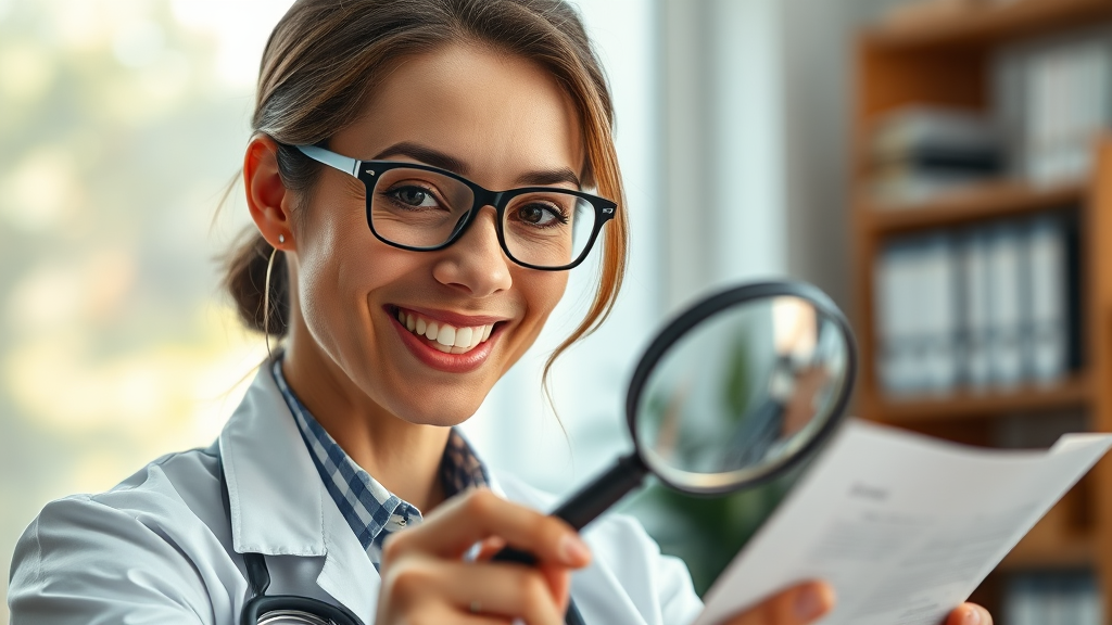 미청구 보험금 확인 시 유의사항 (realistic 스타일)