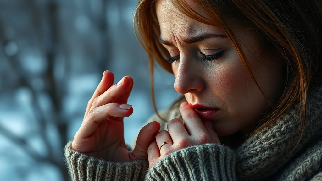 가려움증, 왜 긁게 될까? (realistic 스타일)