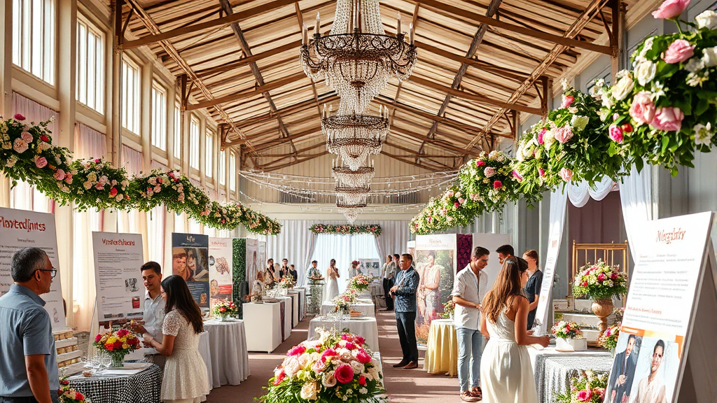나에게 맞는 웨딩박람회 선택 가이드 (realistic 스타일)