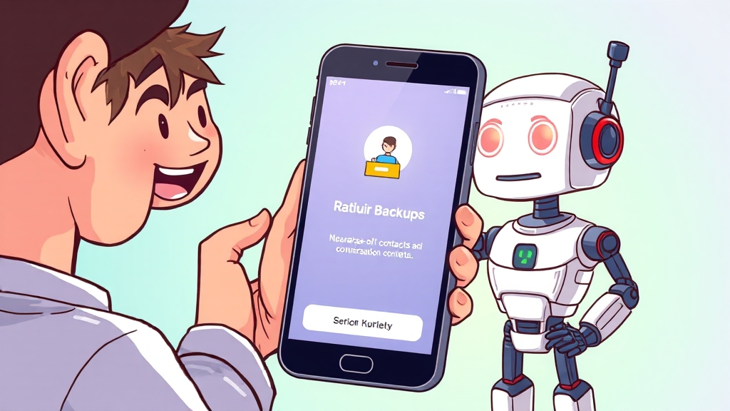 유심 교체 전, 이것만 확인하세요! (cartoon 스타일)