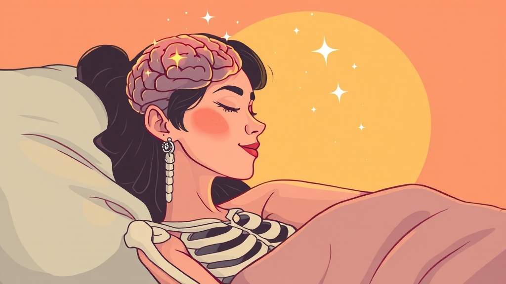 50대를 위한 과학적 숙면 비법과 체질별 맞춤 수면 관리법 2 50대, 숙면이 중요한 이유 (cartoon 스타일)