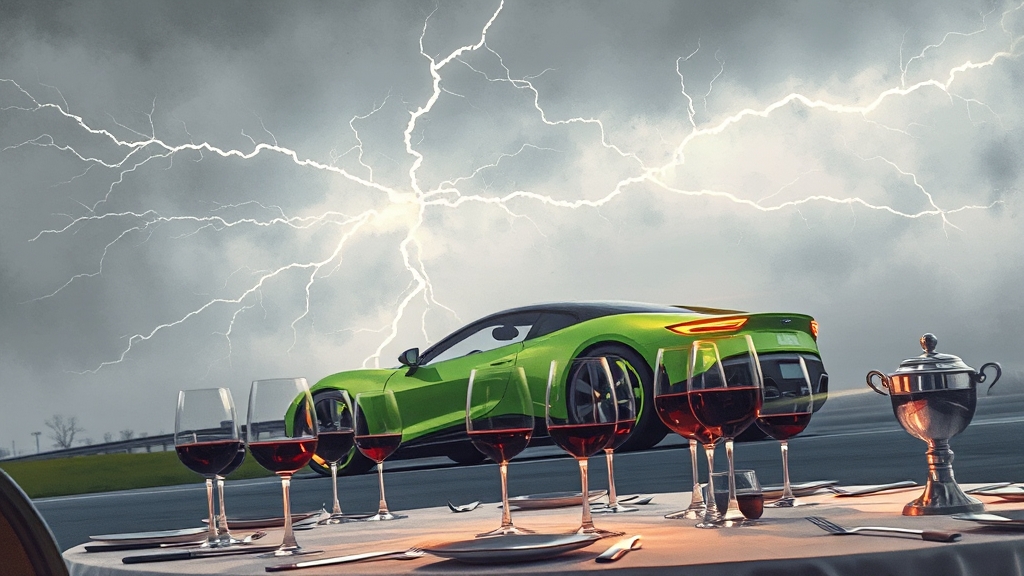 그레칼레 폴고레 시승 행사 (watercolor 스타일)