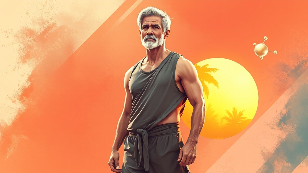 호르몬 균형이 핵심 (illustration 스타일)