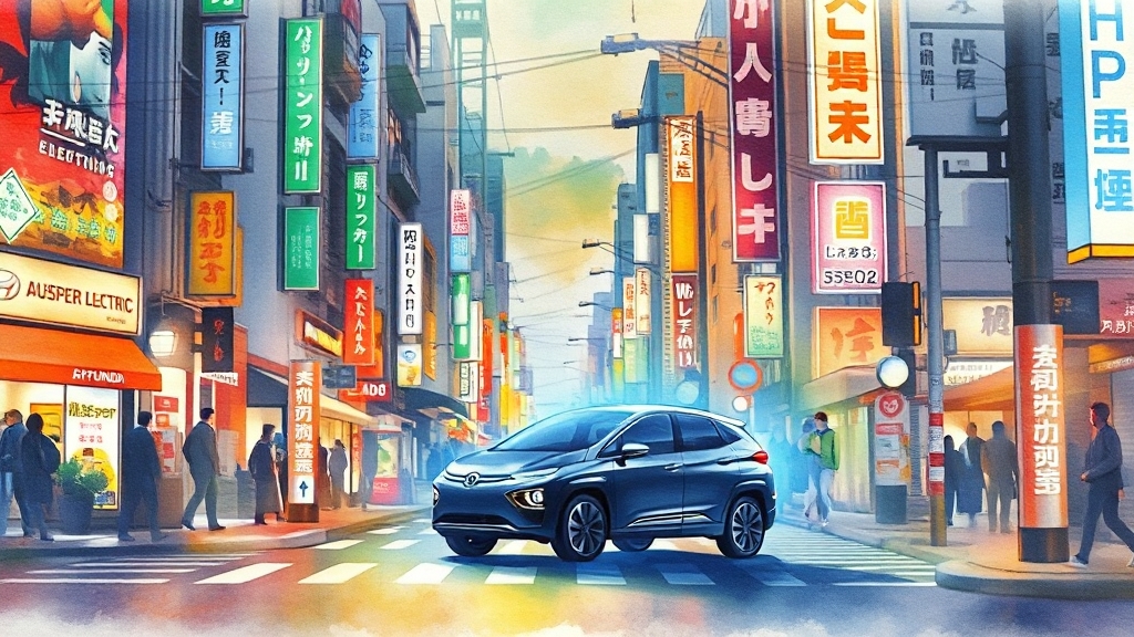 캐스퍼 일렉트릭 해외 반응 (watercolor 스타일)