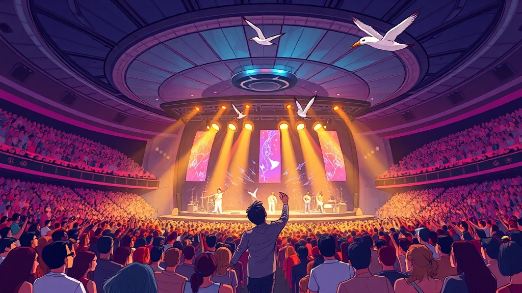 콘서트 완벽 분석 (cartoon 스타일)