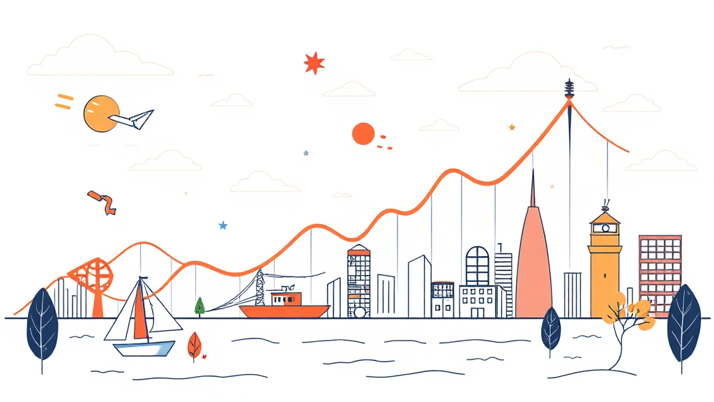 정책 활용 시 주의사항 및 투자자 반응 (illustration 스타일)