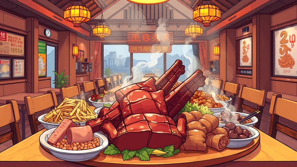 식사 전 체크리스트 (cartoon 스타일)