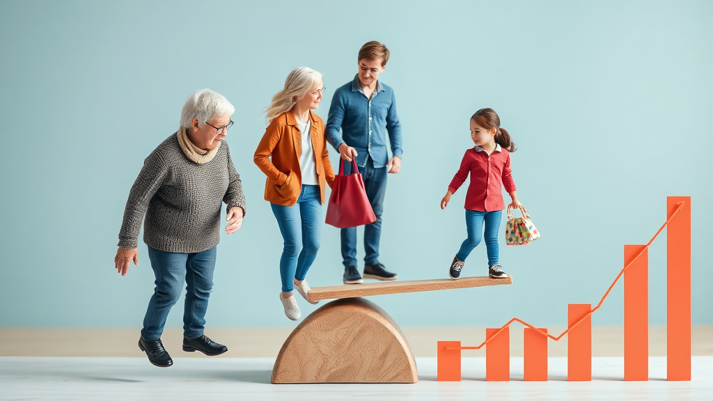 간병인보험 보험료, 어떻게 결정될까요? (realistic 스타일)