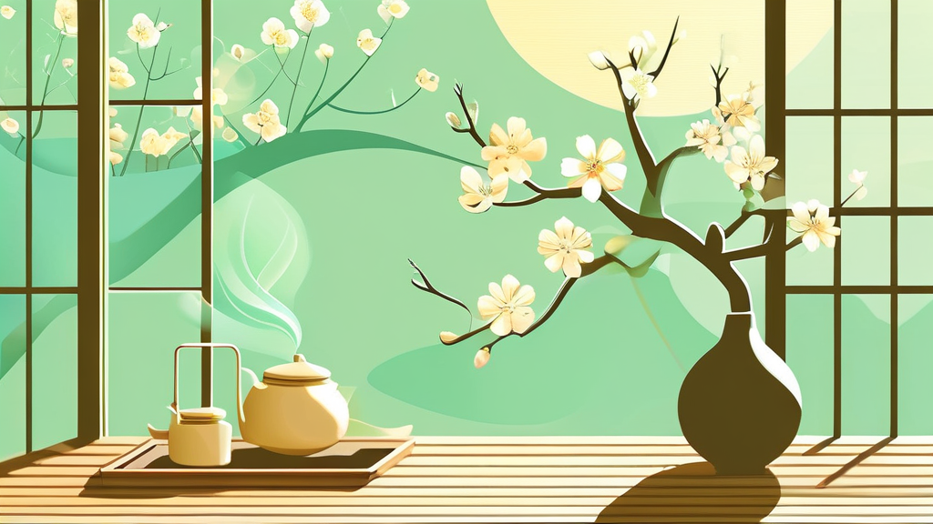 옻순의 주요 효능 알아보기 (illustration 스타일)