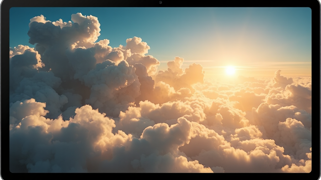 저장 용량 선택 팁 (realistic 스타일)