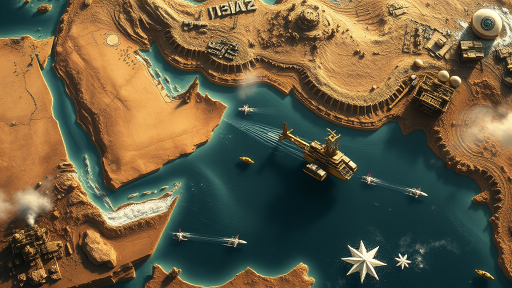 국제 정세: 지정학적 리스크와 국제 관계 (realistic 스타일)