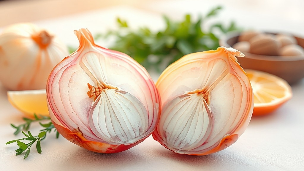 생양파 vs 익힌 양파, 뭐가 좋을까? (watercolor 스타일)