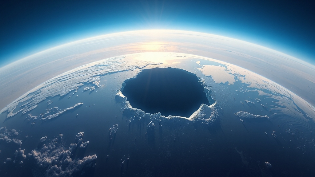 오존층 파괴, 왜 심각할까요? (realistic 스타일)