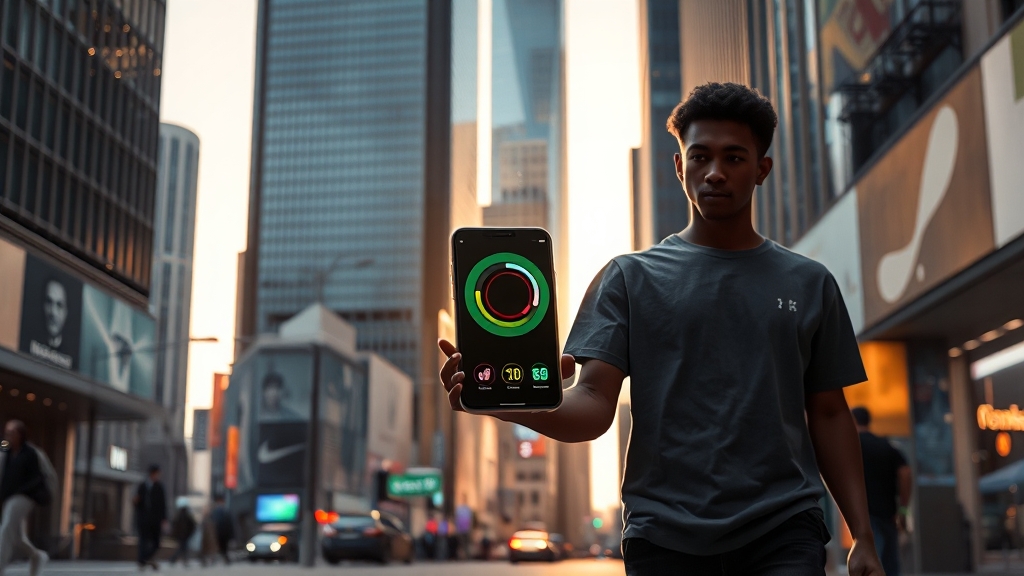 만보기 앱테크, 이렇게 시작하세요! (realistic 스타일)