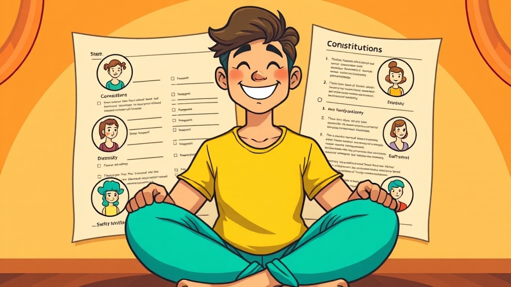 나에게 맞는 체질 찾기 (cartoon 스타일)