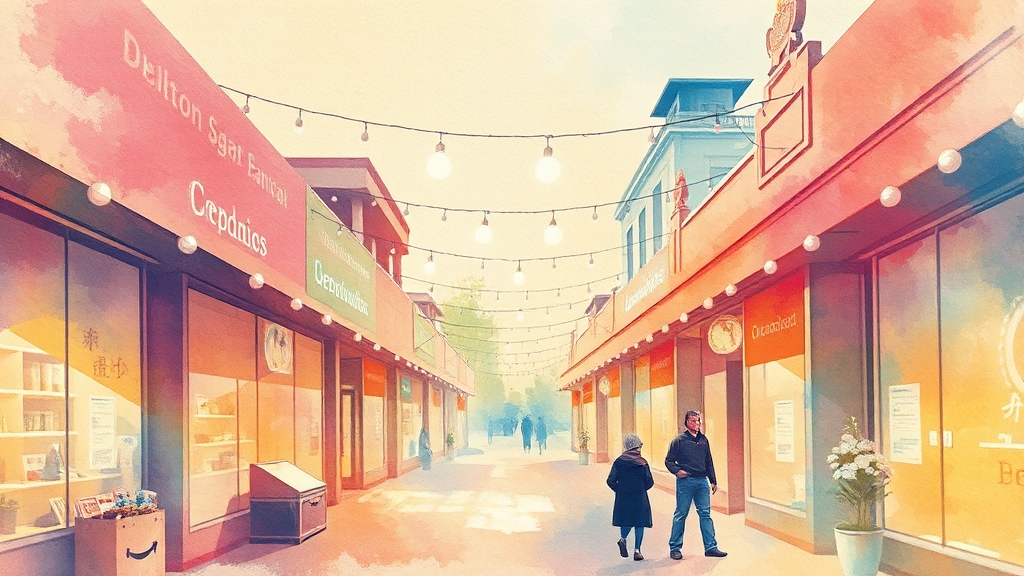 상생소비복권 및 기타 혜택 (watercolor 스타일)