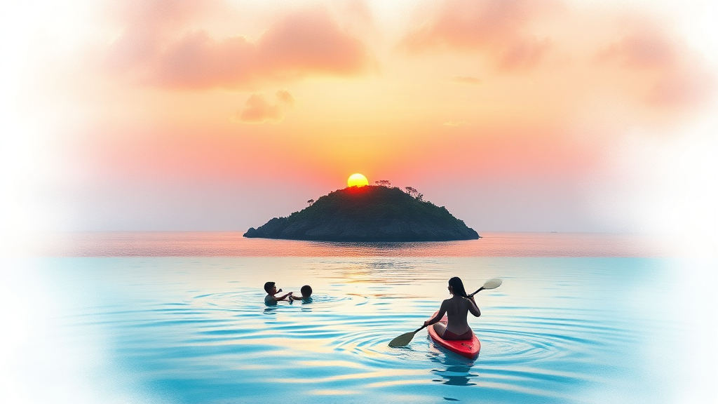 아일랜드 리솜 즐기는 팁 (watercolor 스타일)